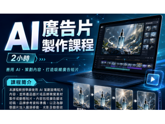AI廣告片製作課程 (2小時)